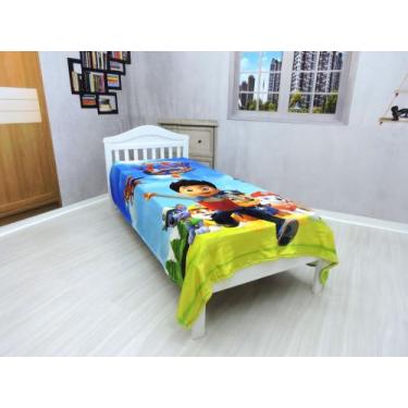Imagem de Manta Cobertor Infantil Estampada Solteiro Ultra Soft , Macia, Quentin