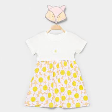 Imagem de Vestido Infantil Kamylus Estampado-Feminino