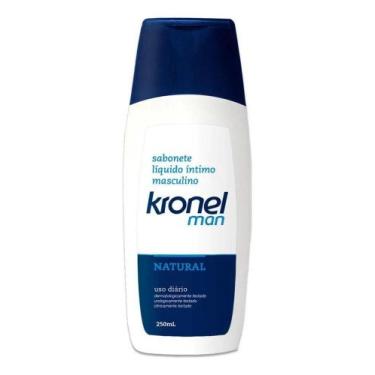 Imagem de Kronel Man Natural Sabonete Intimo Masculino 250ml Original - Congratu