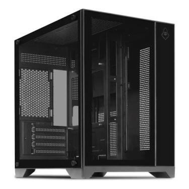 Imagem de Gabinete Gamer Aquario Mancer Cv100, Mid-tower, Lat De Vidro - Congrat