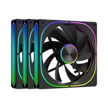 Imagem de Ventilador De Chassi De Computador ARGB PWM Silencioso De 140mm UPSIRE
