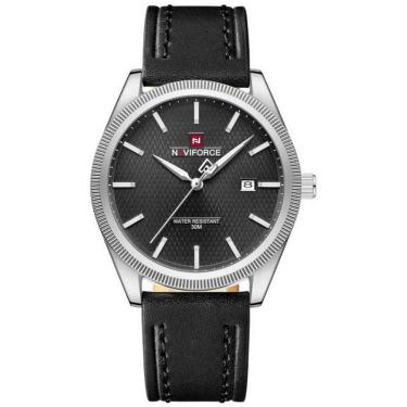 Imagem de Relógio  Masculino Pulseira de Couro Pu Resistência à Água 3ATM
