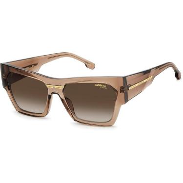 Imagem de Óculos de Sol Carrera Victory C19S 09Q 57HA Marrom Feminino - Marrom - Feminino - Único...