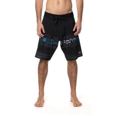 Imagem de Boardshort Quiksilver Everyday Word Block 20 Preto-Preto-38-Masculino