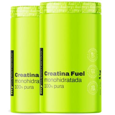Imagem de Kit 2x Creatina Monohidratada Pura 1kg – My Suplementos-Unissex