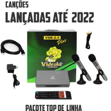 Imagem de Aparelho Karaokê Videokê Vsk 2.5 Plus Com 11.999 Canções