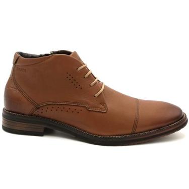 Imagem de Sapato Casual Masculino Ferracini Bentley 3942-660, Whisky, 39