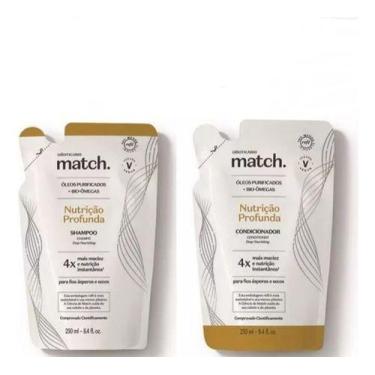 Imagem de Match Kit Refil Nutrição Profunda Shampoo + Condicionador - o boticari