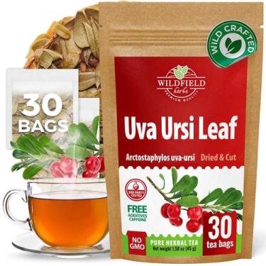 Imagem de Chá de Ervas Folha de Uva Ursi WILDFIELD HERBS 30 Sachês