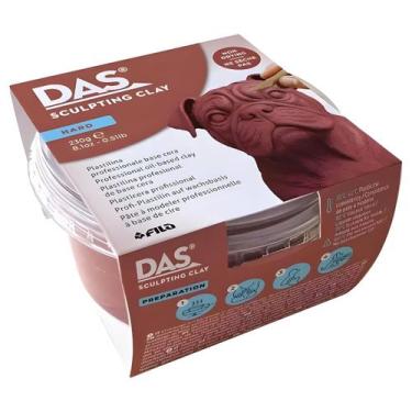 Imagem de Massa Modelar Sculpting Oil Clay Medium 230g DAS Terracota, Terracota,