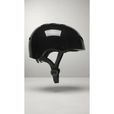 Imagem de Capacete Esportivo Skate Patins Preto G - Congratulations Store