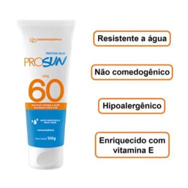 Imagem de Protetor solar fps 60 120g (kit c/2un)- cosmoderma