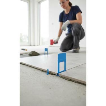 Imagem de 1000 Espaçadores Niveladores Slim 1mm Piso Nivelado Perfeito - Congrat
