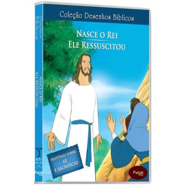 Imagem de Desenhos Biblicos - Vol 3 - Nasce O Rei/Ele Ressuscitou