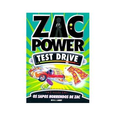 Imagem de Livro - Zac Power Test Drive: os Sapos Horrendos de Zac - Volume 5