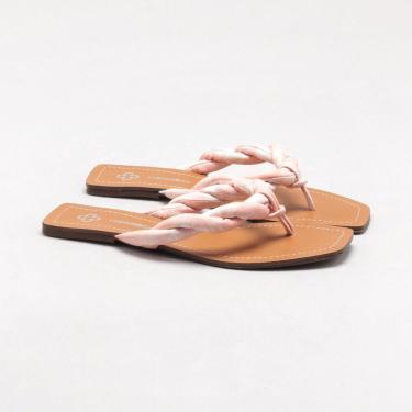 Imagem de Rasteira Capodarte Aquarela Papaya 