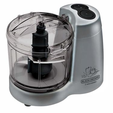 Imagem de Mini Processador Black&Decker HC32P 120W - Prata