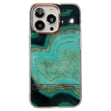 Imagem de Capa de telefone vermelho de mármore de folha de ouro de luxo para iPhone 11 12 13 Mini Pro XS Max XR 7 8 Plus SE 2020 Capa traseira de silicone rígido, C, para i7Plus i8Plus