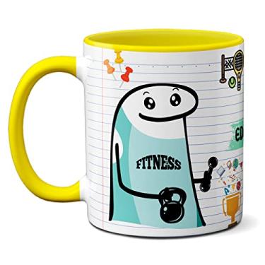 Imagem de Caneca Professor De Educação Física Lágrima Dos Meus Alunos (Amarela)