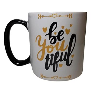 Imagem de Caneca De Cerâmica Be You Tiful Seja Você 300ml