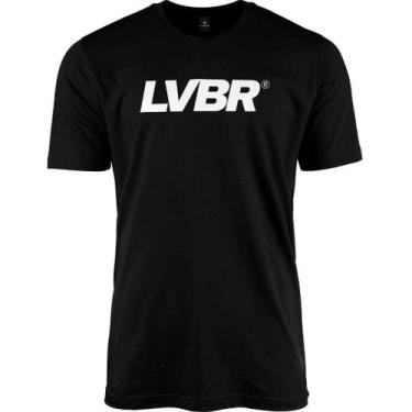 Imagem de Camiseta Masculina Malha Algodão Estampada - Lettering Lvbr - Lavíbora