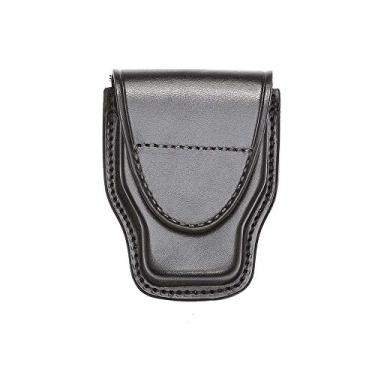 Imagem de Aker Leather Capa para algemas de couro Aker 508, simples, encaixe oculto, preto