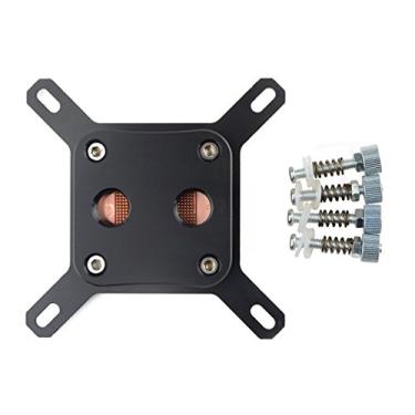 Imagem de BXQINLENX Professional Special CPU Bloco de resfriamento de água para Intel Water Cool System computador preto