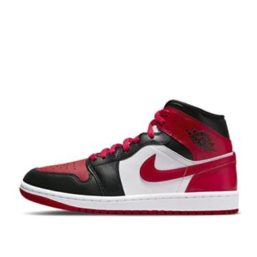 Imagem de Jordan Womens Air Jordan 1 Mid BQ6472 079 Bred Toe - Size 5W