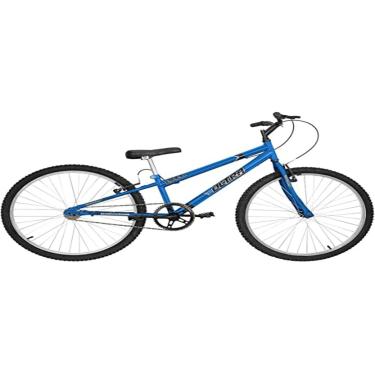 Imagem de Bicicleta de Passeio Ultra Bikes Esporte Chrome Line Rebaixada Aro 26 Reforçada Freio V-Brake Sem Marcha Blue Azul