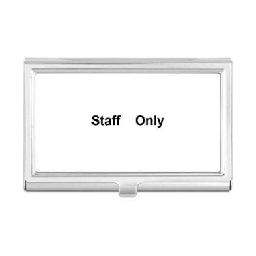 Imagem de Staff Only – Carteira de bolso com estampa de símbolo preto
