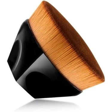 Imagem de Pincel para Mquiagem Kabuki Profissional Base Plana Alta Densidade