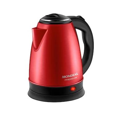 Imagem de Chaleira Elétrica Mondial CE-06-R 2 Litros 1200W - Vermelha