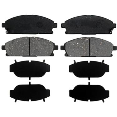 Imagem de ACDelco Conjunto de pastilhas de freio a disco dianteiro de cerâmica Gold 17D691C