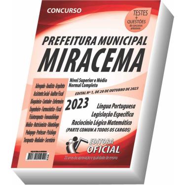Imagem de Apostila Prefeitura de Miracema - RJ - Nível Superior - Parte Comum aos Cargos