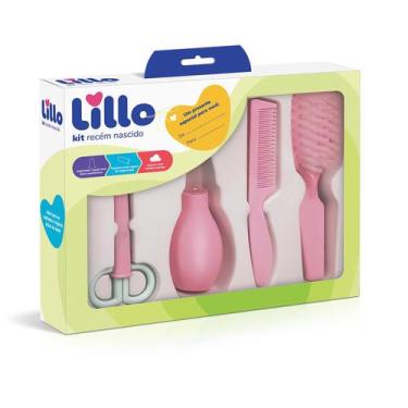 Imagem de Kit De Higiene Para Recém Nascido Rosa - Lillo