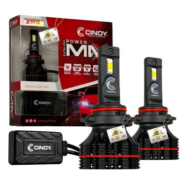 Imagem de Par Lâmpada Ultra Led Power Max Farol 10000 lumens 12v 24v H1 H3 H7 H8 H11 H16 9006 9012