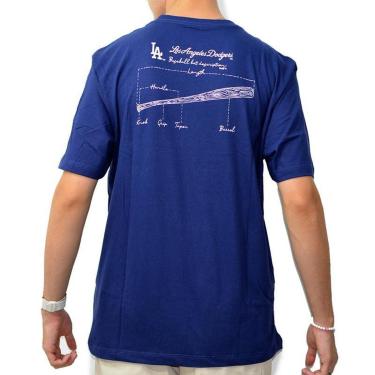 Imagem de Camiseta New Era Building Los Angeles Dodgers Marinho-Masculino