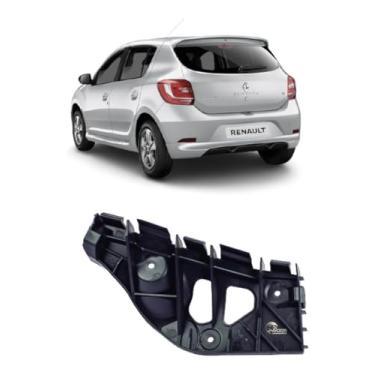 Imagem de Guia Esquerda Parachoque Traseiro Sandero 2007 08 09 A 2014