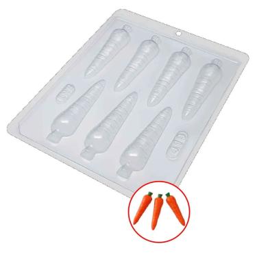 Imagem de 3 Formas de Cenouras 15g cada simples pascoa bwb 3581 sp 413