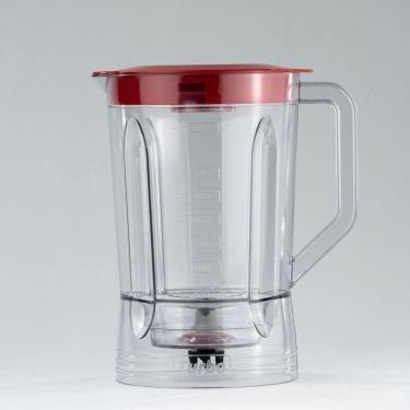 Imagem de 9839 - Copo Mondial Turbo Chef 1000w Multi Pro Sangel Cristal (Tampa Vermelha)