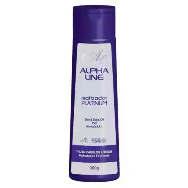 Imagem de Shampoo Matizador Masc Platinum Alpha Line 250G