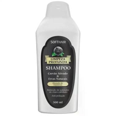 Imagem de Shampoo Soft Hair Carvao Ativado 500ml - Softhair