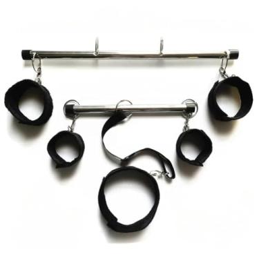 Imagem de Kit Para Casais, Barra Espalhadora, Algemas, Punhos no Tornozelo, Conjunto de Restrições Fetichistas, Brinquedos Sexuais