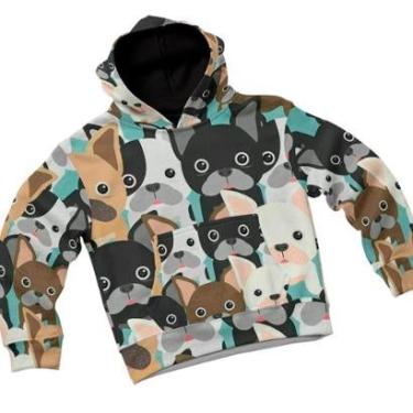 Imagem de Blusa de Frio Infantil Moletom Algodão Flanelado Personagens-Unissex