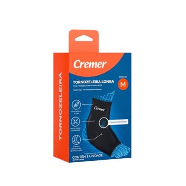 Imagem de Tornozeleira Longa M, Preto, Cremer