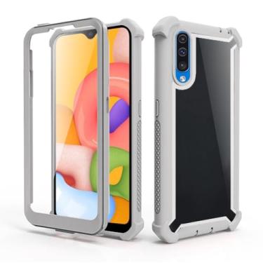 Imagem de Asuwish Capa de telefone para Samsung Galaxy A50 A50S A30S Capa robusta à prova de choque à prova de quedas de corpo inteiro híbrido resistente celular celular dupla camada acessórios A 50 50S 30S S50