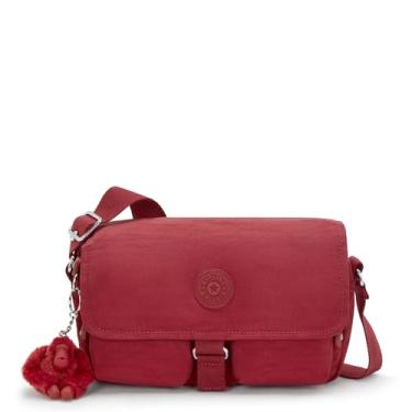 Imagem de Kipling Bolsa tiracolo Chilly Up, Vermelho descolado, 9.75''L x 5.5''H x 3.25''D