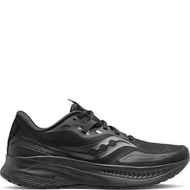 Imagem de Saucony Feminino Guide 15 Tênis de Corrida, Preto/Preto/Preto, 5