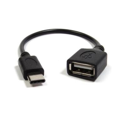Imagem de Cabo Adaptador Tipo C Otg Pendrive Para Celular E Tablet - Duda Store