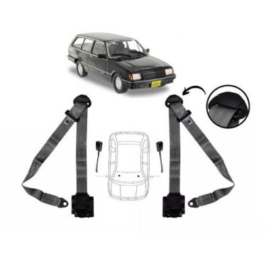 Imagem de Par de Cintos de Segurança 3 pontos Marajó + Par de Fechos - HCML, Cin